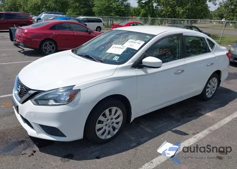 2017 Nissan Sentra Sv из США, поврежденный, VIN 3N1AB7AP4HY223648